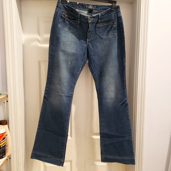 PZI Jeans size 12 medium wash - Picture 1 of 3